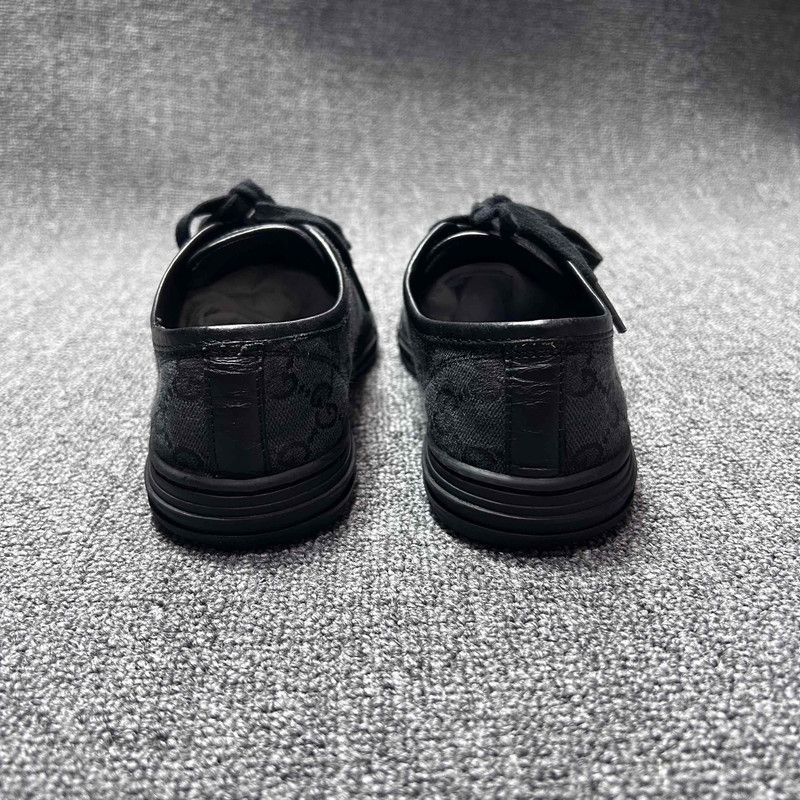 Gucci Gucci Stylish Black Leisure Sneakers for Women 0079 Size US 5 / IT 35 - 3 Thumbnail