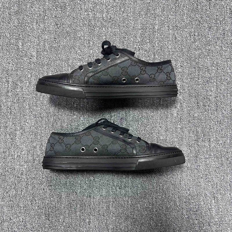 Gucci Gucci Stylish Black Leisure Sneakers for Women 0079 Size US 5 / IT 35 - 7 Thumbnail