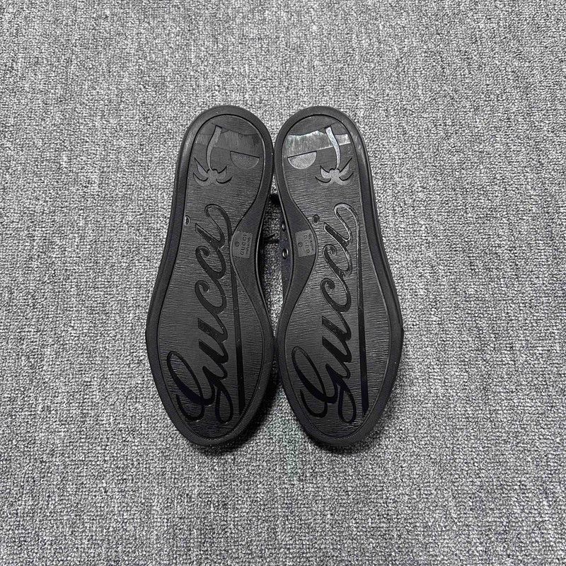 Gucci Gucci Stylish Black Leisure Sneakers for Women 0079 Size US 5 / IT 35 - 4 Thumbnail
