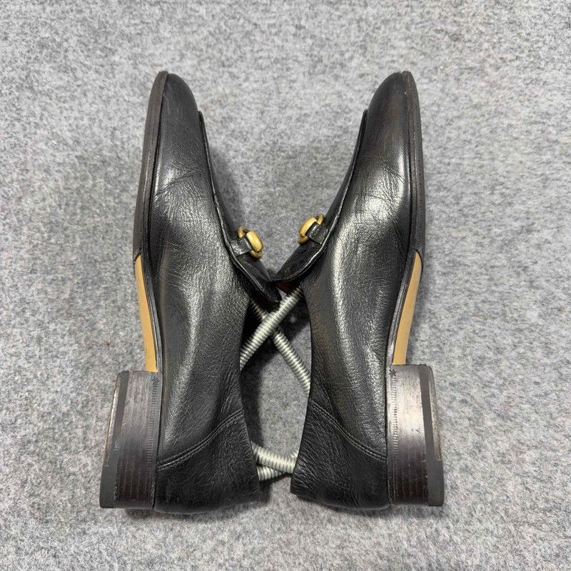 Gucci Gucci Horsebit Black Casual Heels for Women 0079 Size US 6.5 / IT 36.5 - 8 Thumbnail