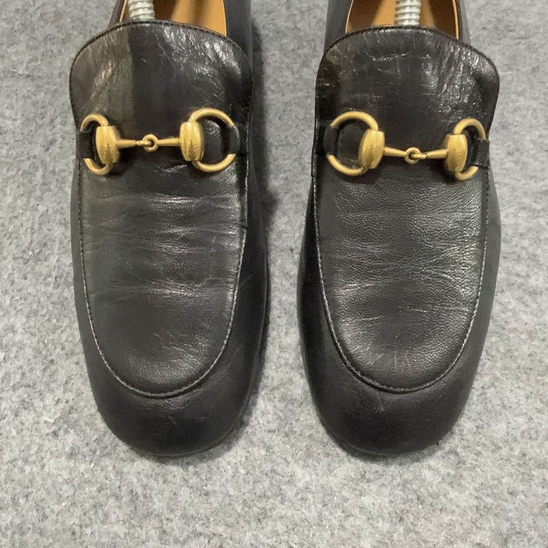 Gucci Gucci Horsebit Black Casual Heels for Women 0079 Size US 6.5 / IT 36.5 - 7 Thumbnail