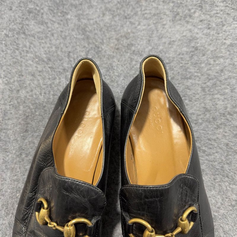 Gucci Gucci Horsebit Black Casual Heels for Women 0079 Size US 6.5 / IT 36.5 - 10 Thumbnail