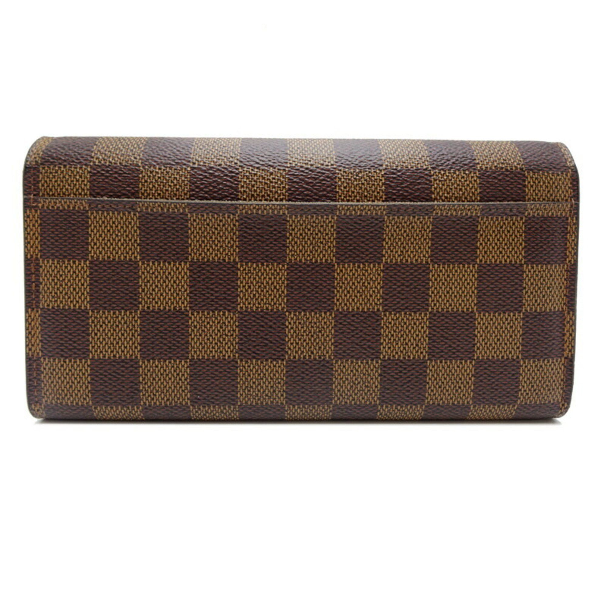 Louis Vuitton Louis Vuitton Portefeuille Sarah Long Wallet N63209 Damier Brown for Men and Women Size ONE SIZE - 2 Thumbnail