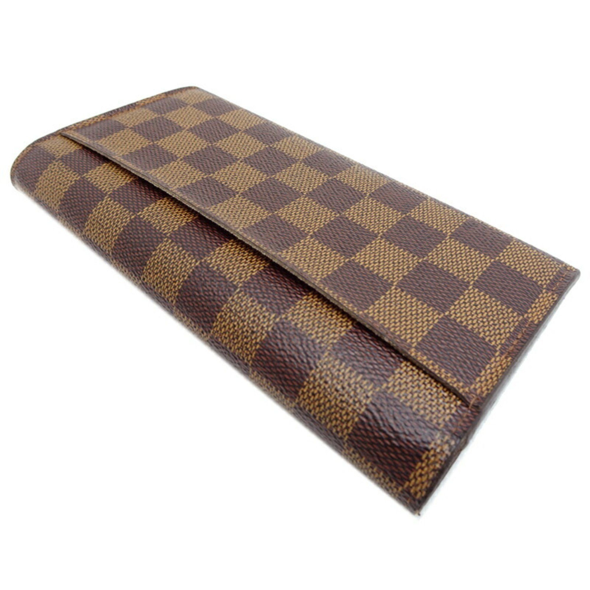 Louis Vuitton Louis Vuitton Portefeuille Sarah Long Wallet N63209 Damier Brown for Men and Women Size ONE SIZE - 4 Thumbnail