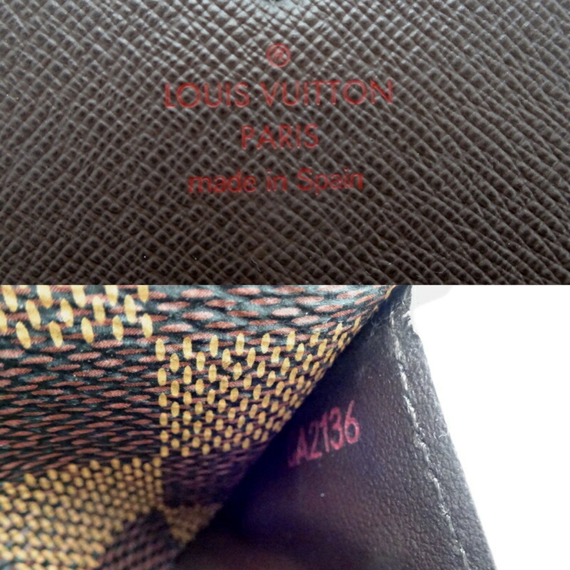 Louis Vuitton Louis Vuitton Portefeuille Sarah Long Wallet N63209 Damier Brown for Men and Women Size ONE SIZE - 6 Thumbnail