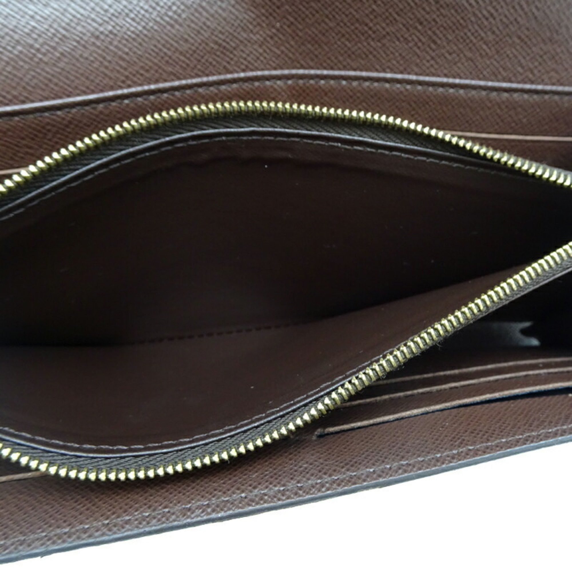 Louis Vuitton Louis Vuitton Portefeuille Sarah Long Wallet N63209 Damier Brown for Men and Women Size ONE SIZE - 7 Thumbnail