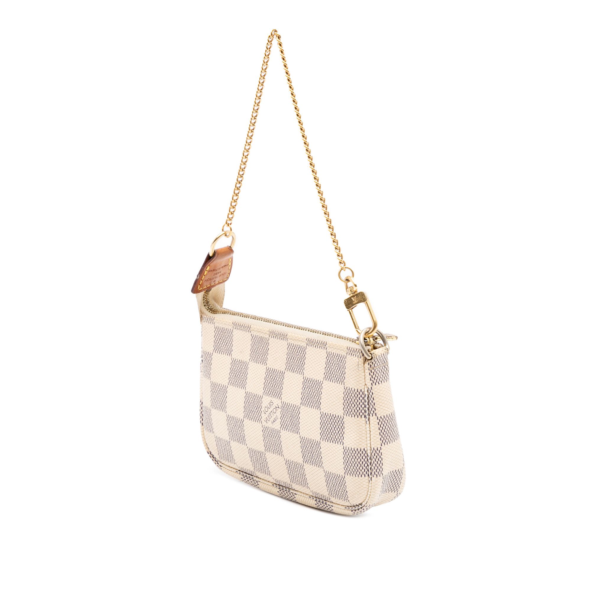 Louis Vuitton Louis Vuitton Damier Azur Mini Pochette Accessoires Size ONE SIZE - 2 Thumbnail