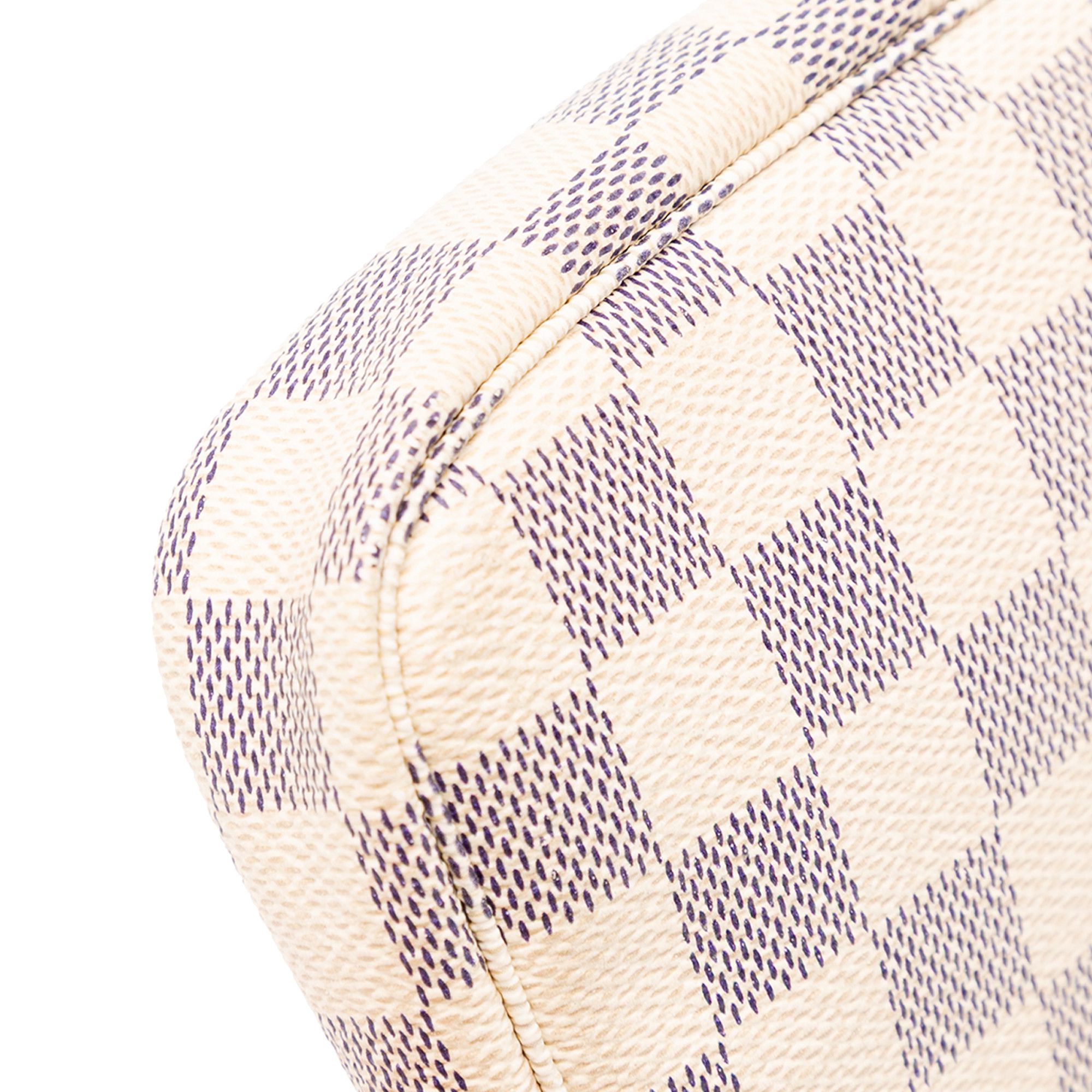 Louis Vuitton Louis Vuitton Damier Azur Mini Pochette Accessoires Size ONE SIZE - 9 Thumbnail