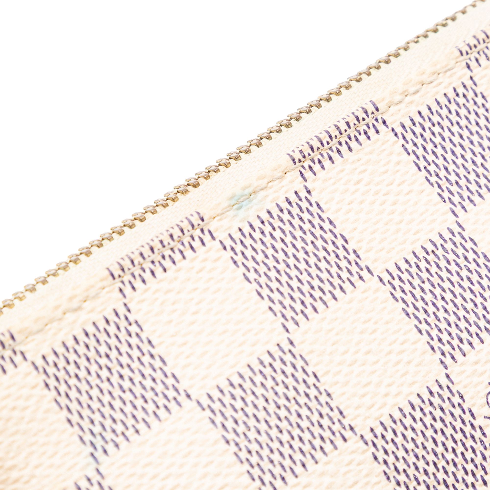 Louis Vuitton Louis Vuitton Damier Azur Mini Pochette Accessoires Size ONE SIZE - 11 Thumbnail