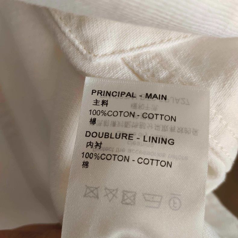 Louis Vuitton Louis Vuitton White Denim Vest Jacket - dmc Size M / US 6-8 / IT 42-44 - 4 Thumbnail