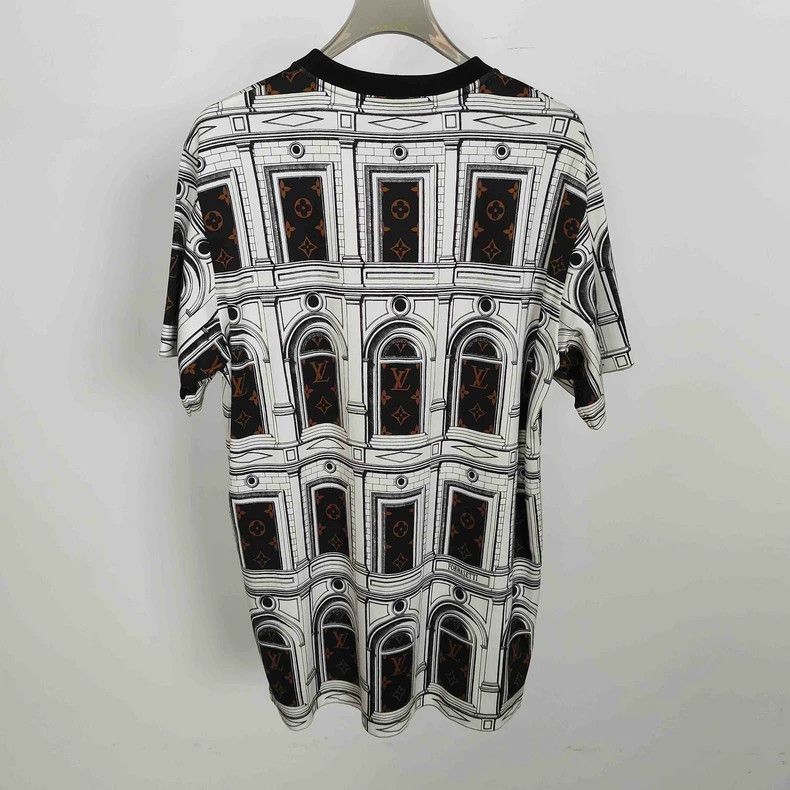 Louis Vuitton Louis Vuitton Architecture Print Short Sleeve - dmc Size M / US 6-8 / IT 42-44 - 2 Thumbnail