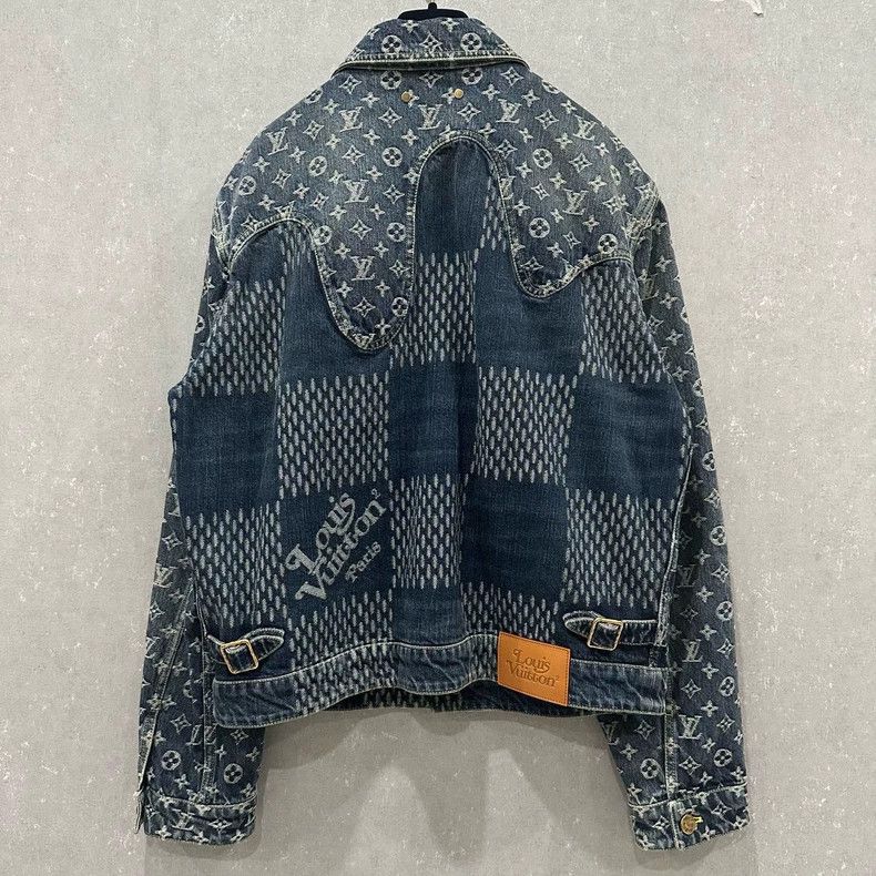 Louis Vuitton Louis Vuitton x Nigo Denim Jacket Coat - dmc Size M / US 6-8 / IT 42-44 - 2 Thumbnail