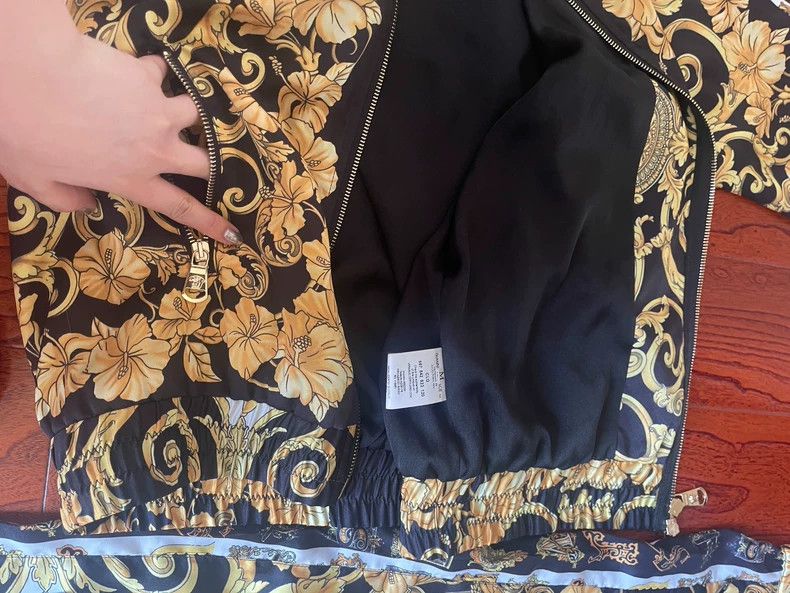 Versace Versace Gold Baroque Print Tracksuit - dmc Size M / US 6-8 / IT 42-44 - 4 Thumbnail