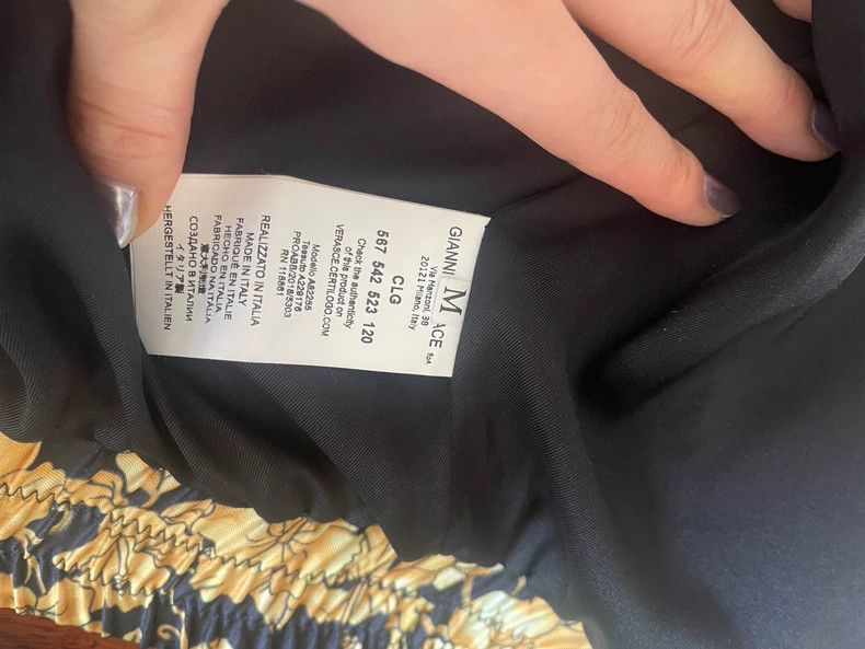 Versace Versace Gold Baroque Print Tracksuit - dmc Size M / US 6-8 / IT 42-44 - 2 Thumbnail