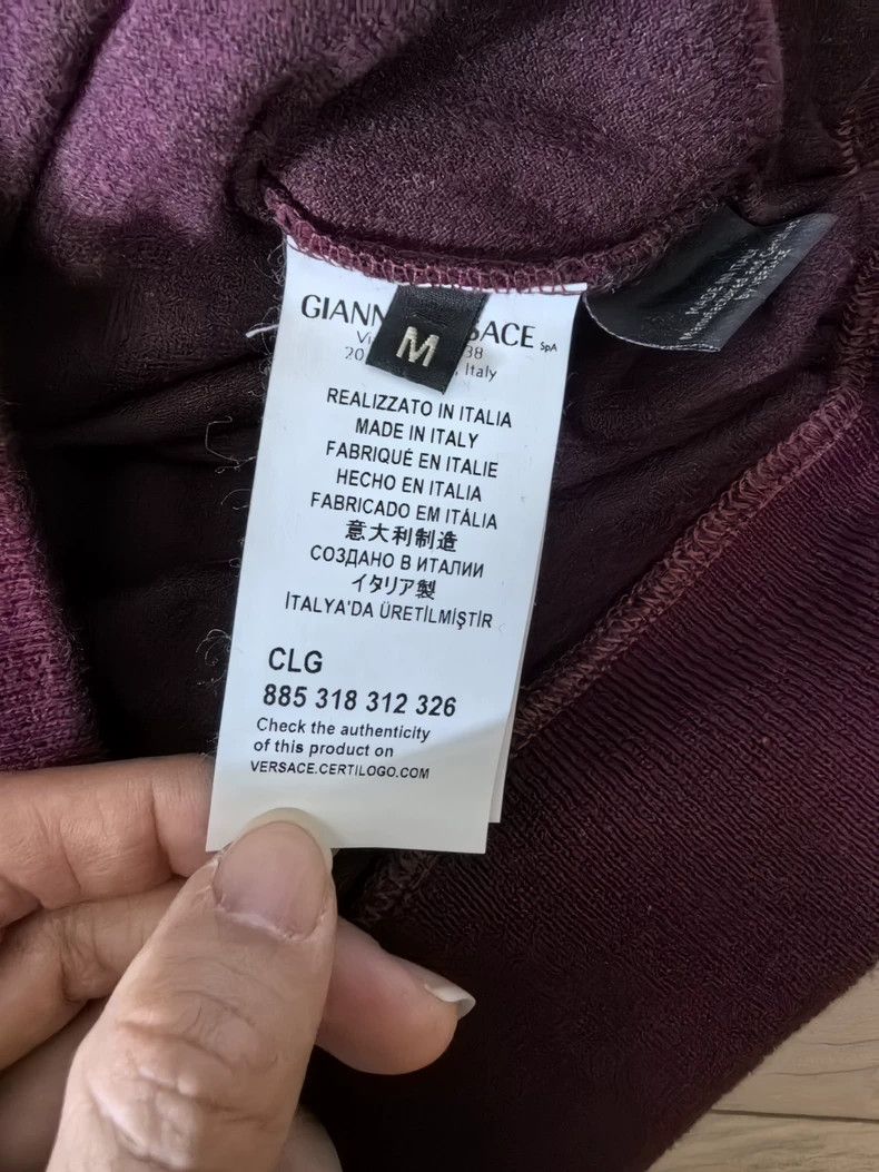 Versace Versace Classic Logo Velvet Tracksuit - dmc Size M / US 6-8 / IT 42-44 - 9 Thumbnail