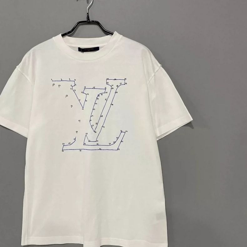 Louis Vuitton Louis Vuitton White Short Sleeve T-shirt - dmc Size M / US 6-8 / IT 42-44 - 2 Thumbnail