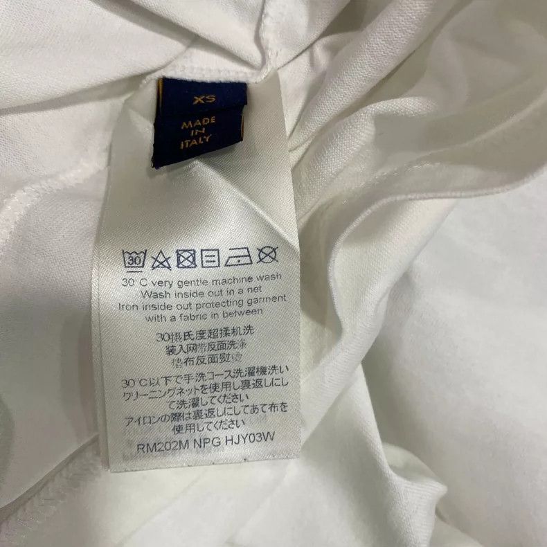 Louis Vuitton Louis Vuitton White Short Sleeve T-shirt - dmc Size M / US 6-8 / IT 42-44 - 5 Thumbnail