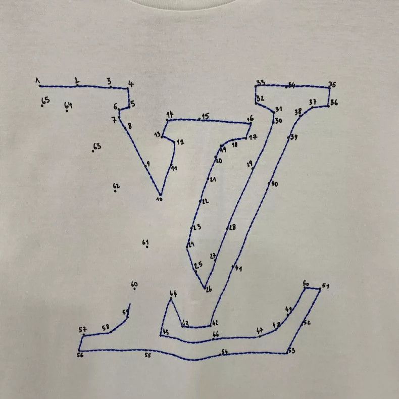 Louis Vuitton Louis Vuitton White Short Sleeve T-shirt - dmc Size M / US 6-8 / IT 42-44 - 6 Thumbnail