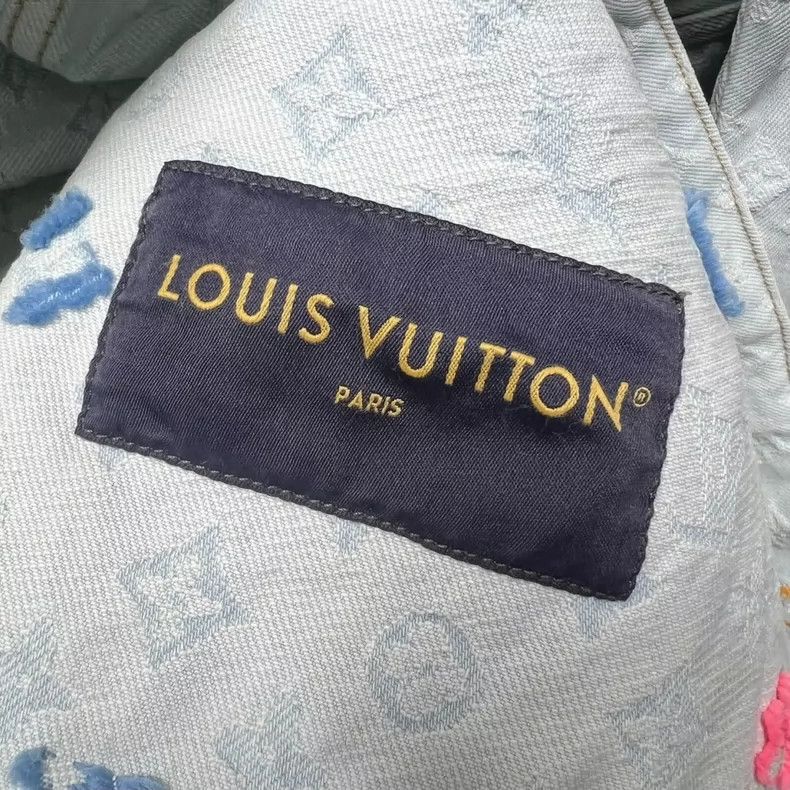 Louis Vuitton Louis Vuitton x Tyler Denim Jacket - dmc Size M / US 6-8 / IT 42-44 - 7 Thumbnail