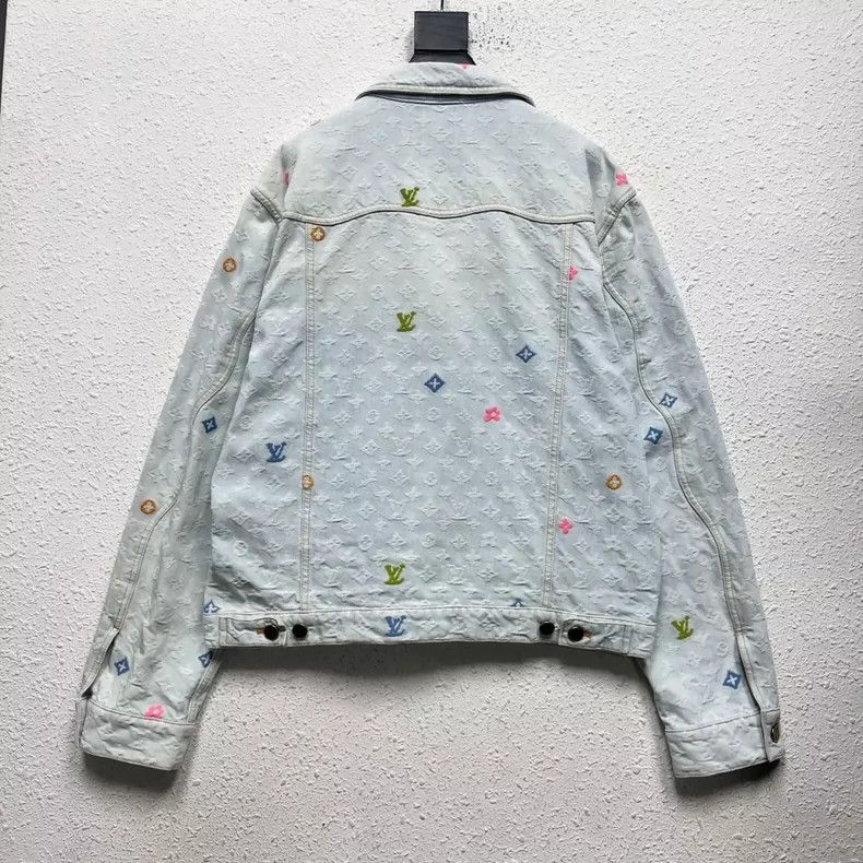 Louis Vuitton Louis Vuitton x Tyler Denim Jacket - dmc Size M / US 6-8 / IT 42-44 - 2 Thumbnail