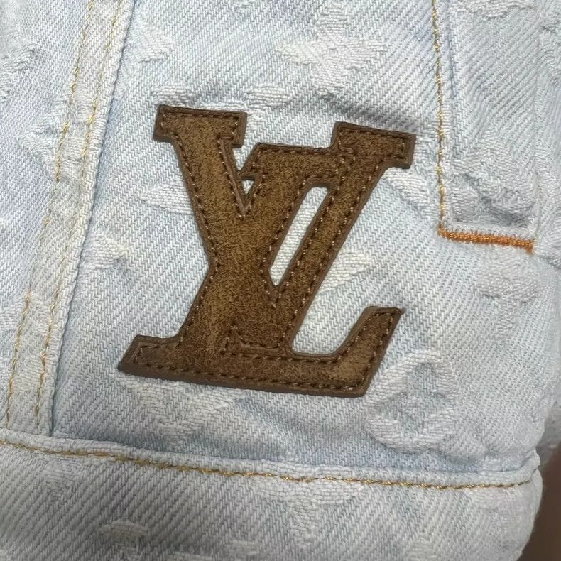 Louis Vuitton Louis Vuitton x Tyler Denim Jacket - dmc Size M / US 6-8 / IT 42-44 - 4 Thumbnail