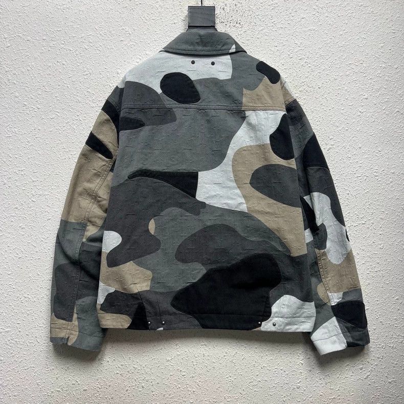 Louis Vuitton Louis Vuitton Camo Patchwork Jacket SS23 - dmc Size M / US 6-8 / IT 42-44 - 2 Thumbnail