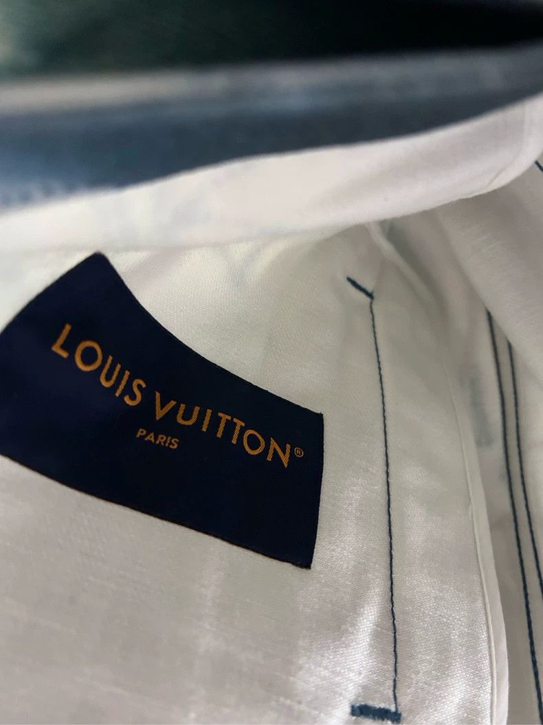Louis Vuitton Louis Vuitton Tie-Dye Monogram Denim Jacket - dmc Size M / US 6-8 / IT 42-44 - 5 Thumbnail
