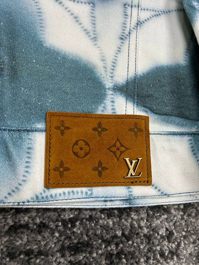 Louis Vuitton Louis Vuitton Tie-Dye Monogram Denim Jacket - dmc Size M / US 6-8 / IT 42-44 - 4 Thumbnail