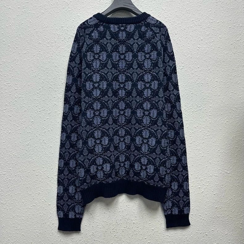 Louis Vuitton Louis Vuitton Tri-Flower Knit Sweater - dmc Size M / US 6-8 / IT 42-44 - 2 Thumbnail
