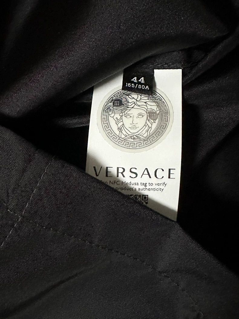Versace Versace Short Sleeve Shirt Jacket - dmc Size M / US 6-8 / IT 42-44 - 5 Thumbnail