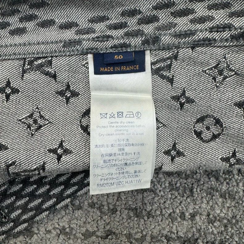 Louis Vuitton Louis Vuitton LV NIGO Denim Jacket - dmc Size M / US 6-8 / IT 42-44 - 4 Thumbnail