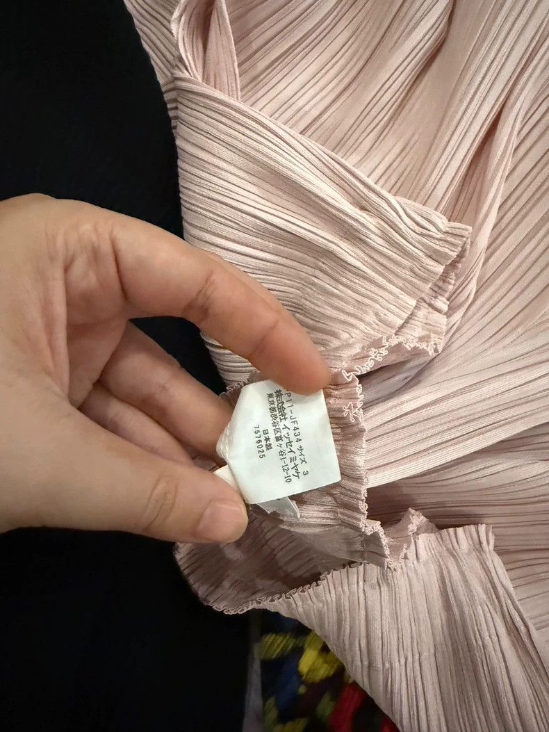 Issey Miyake Issey Miyake Pleated Wide-Leg Pants - dmc Size 28" / US 6 / IT 42 - 5 Thumbnail
