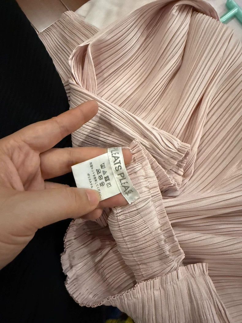 Issey Miyake Issey Miyake Pleated Wide-Leg Pants - dmc Size 28" / US 6 / IT 42 - 4 Thumbnail