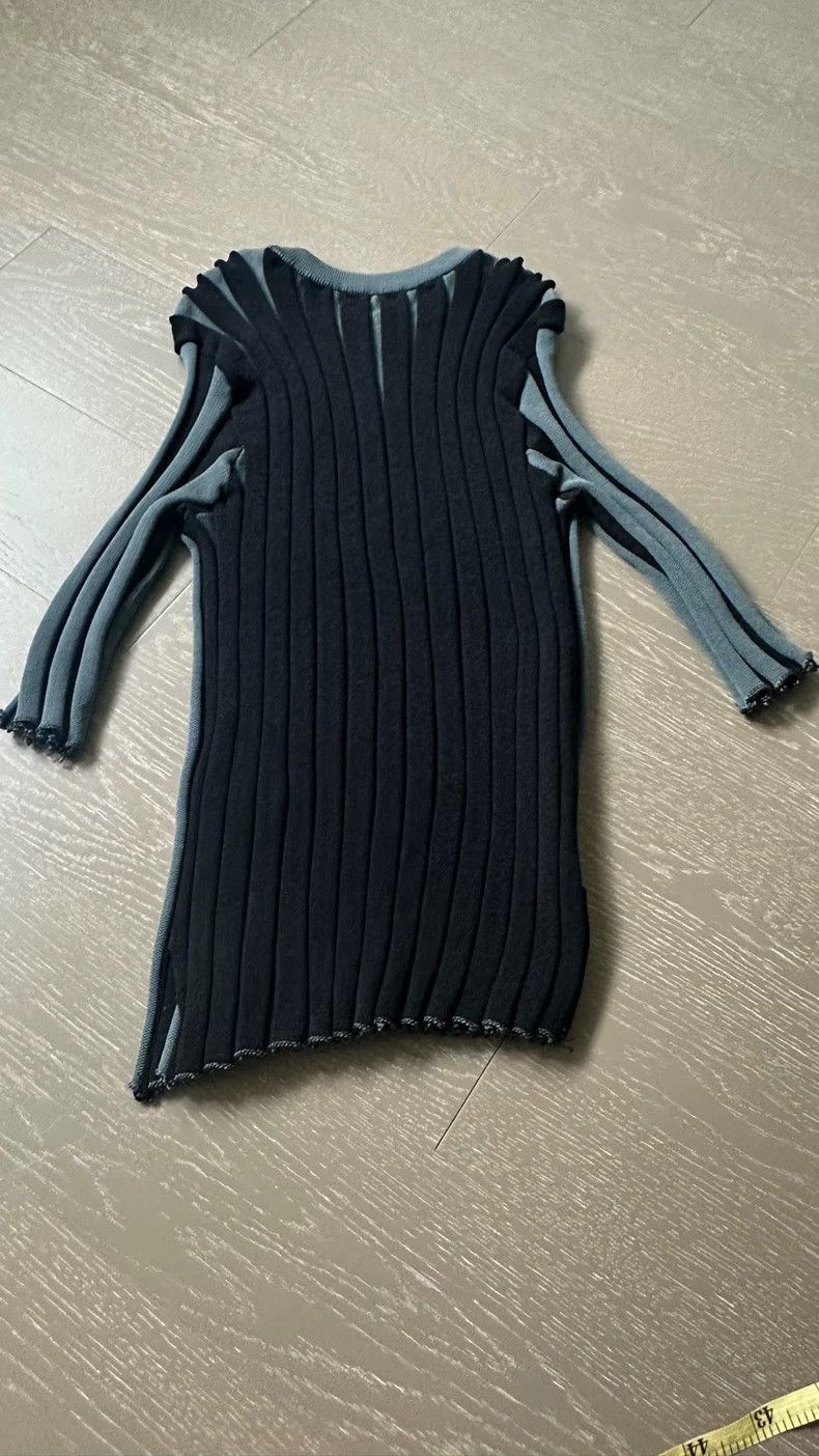 Issey Miyake Issey Miyake Short Sleeve Color Block Sweater - dmc Size M / US 6-8 / IT 42-44 - 2 Thumbnail