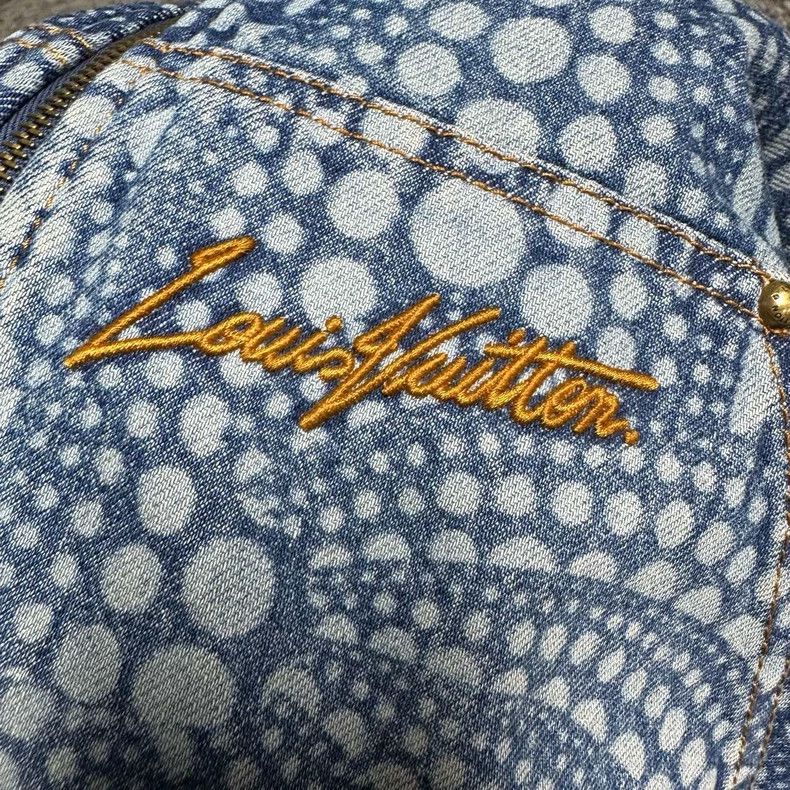 Louis Vuitton Louis Vuitton Kusama Pumpkin Denim Jacket - dmc Size M / US 6-8 / IT 42-44 - 3 Thumbnail