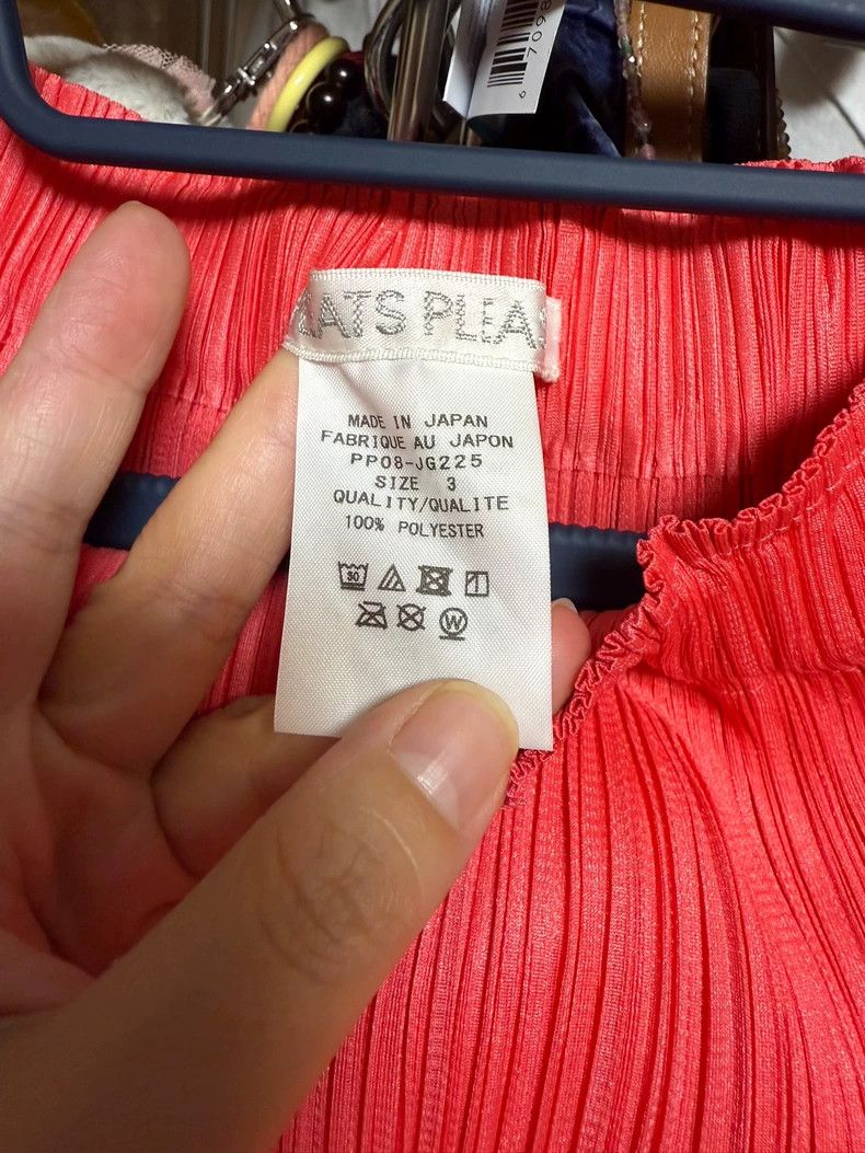 Issey Miyake Issey Miyake Pleated Skirt Red - dmc Size 28" / US 6 / IT 42 - 3 Thumbnail