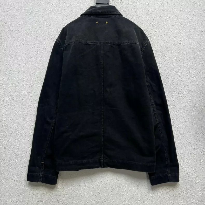 Louis Vuitton Louis Vuitton Black Denim Jacket with LV Print - dmc Size M / US 6-8 / IT 42-44 - 2 Thumbnail