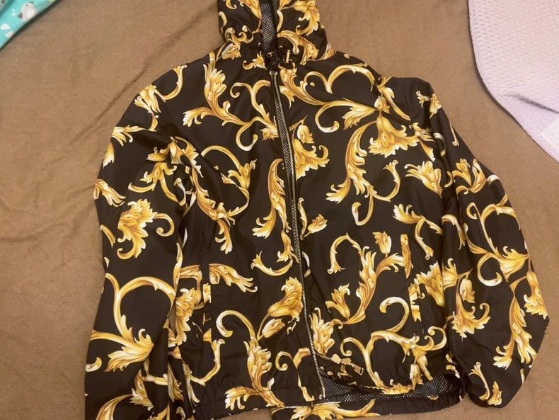 Versace Versace Printed Hooded Jacket - dmc Size M / US 6-8 / IT 42-44 - 2 Thumbnail
