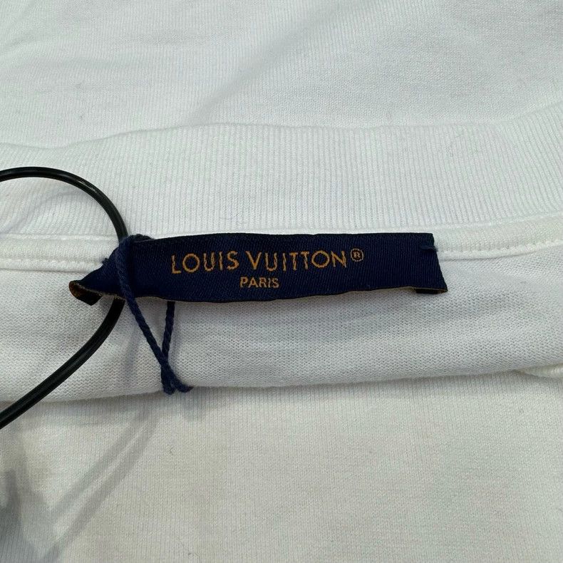 Louis Vuitton Louis Vuitton 23FW Graffiti Print Short Sleeve - dmc Size M / US 6-8 / IT 42-44 - 5 Thumbnail