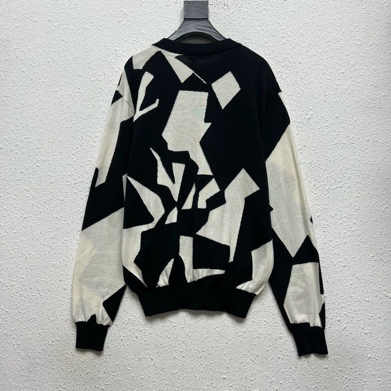 Louis Vuitton Louis Vuitton Abstract Pattern Wool Sweater - dmc Size M / US 6-8 / IT 42-44 - 2 Thumbnail