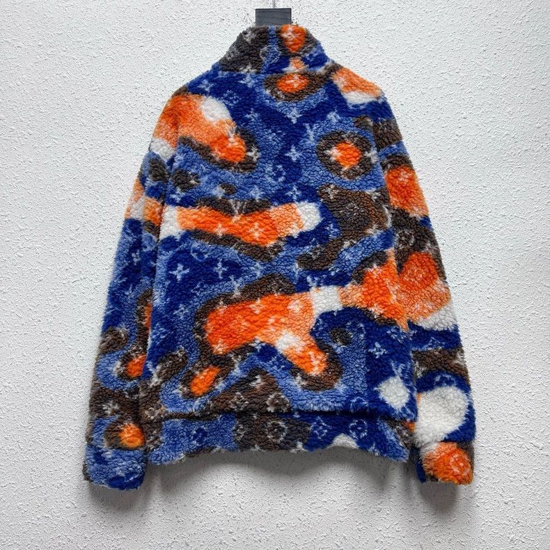 Louis Vuitton Louis Vuitton Tie Dye Teddy Coat - dmc Size M / US 6-8 / IT 42-44 - 2 Thumbnail