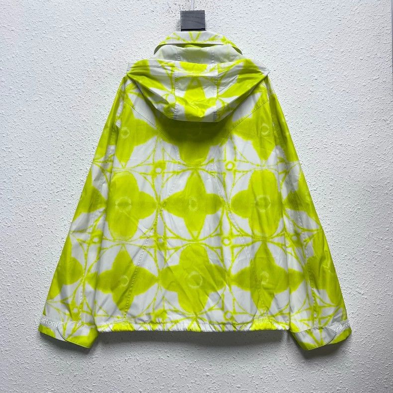 Louis Vuitton Louis Vuitton Lemon Yellow Print Windbreaker - dmc Size M / US 6-8 / IT 42-44 - 2 Thumbnail