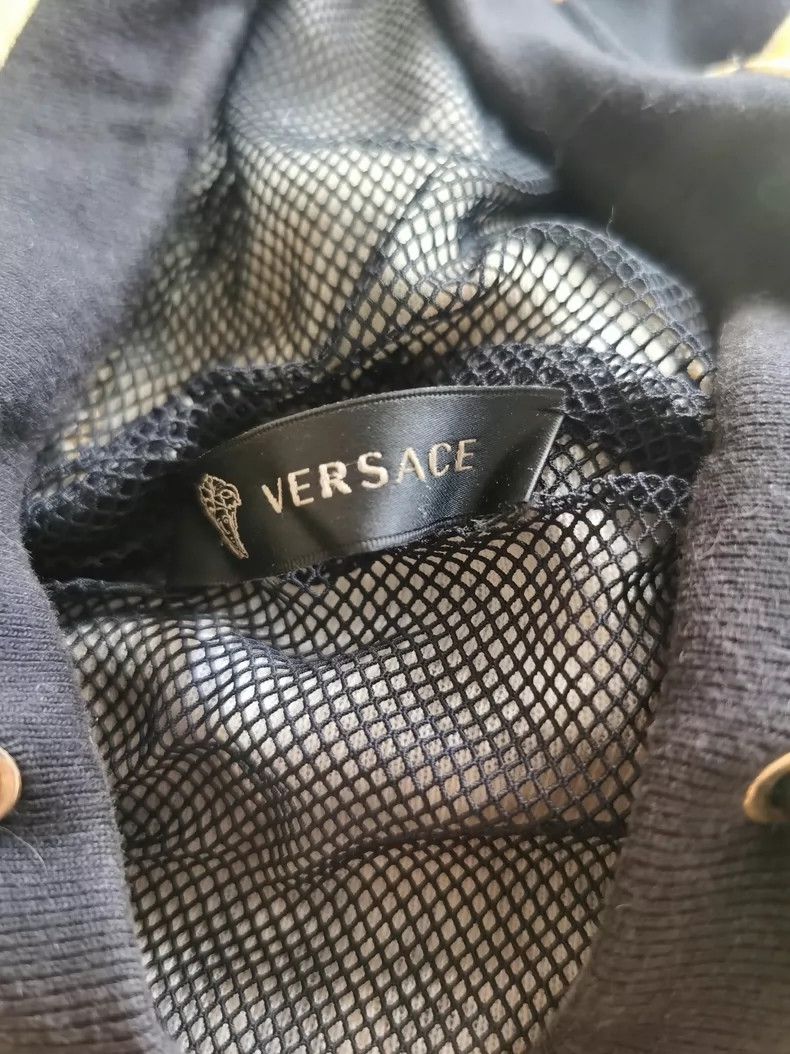 Versace Versace Baroque Black Gold Jacket - dmc Size M / US 6-8 / IT 42-44 - 3 Thumbnail
