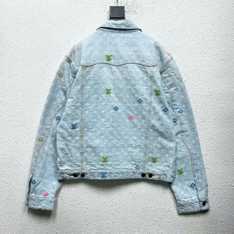 Louis Vuitton Louis Vuitton Tyler Denim Jacket - dmc Size M / US 6-8 / IT 42-44 - 2 Thumbnail