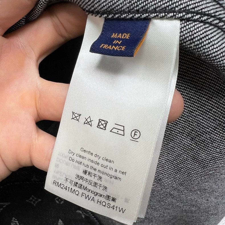 Louis Vuitton Louis Vuitton Monogram Denim Short Sleeve Shirt - dmc Size M / US 6-8 / IT 42-44 - 4 Thumbnail