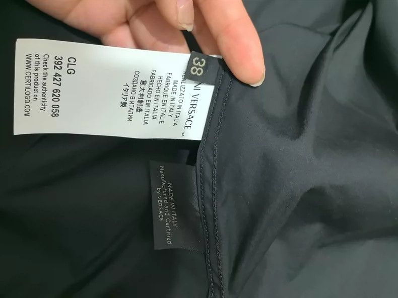 Versace Black Versace Button Up Shirt - dmc Size M / US 6-8 / IT 42-44 - 4 Thumbnail
