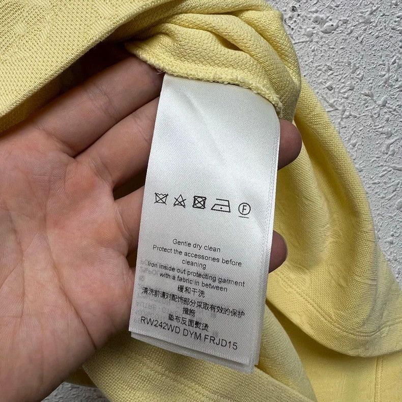 Louis Vuitton Louis Vuitton Yellow Knit Polo Dress - dmc Size M / US 6-8 / IT 42-44 - 5 Thumbnail