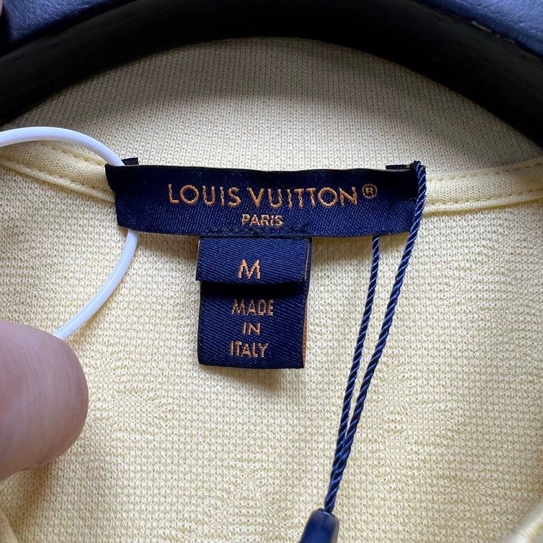Louis Vuitton Louis Vuitton Yellow Knit Polo Dress - dmc Size M / US 6-8 / IT 42-44 - 3 Thumbnail