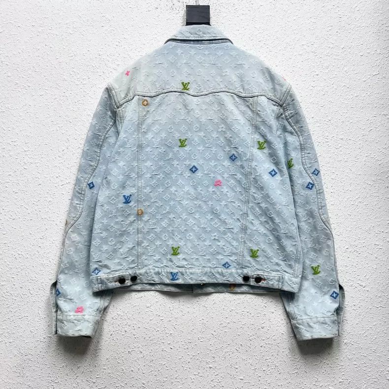 Louis Vuitton Louis Vuitton LV x Tyler Denim Jacket - dmc Size M / US 6-8 / IT 42-44 - 2 Thumbnail