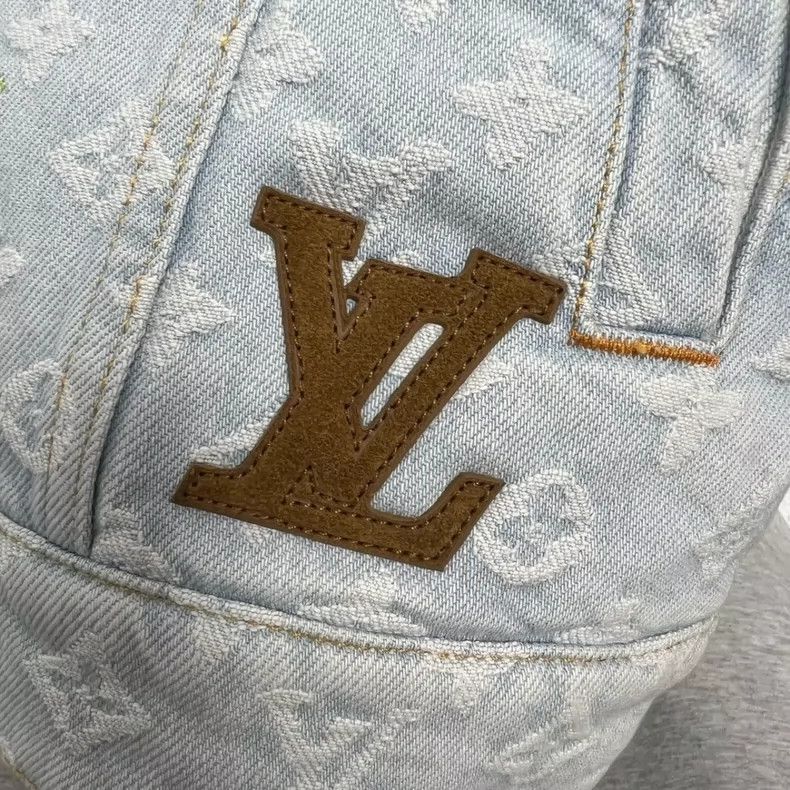 Louis Vuitton Louis Vuitton LV x Tyler Denim Jacket - dmc Size M / US 6-8 / IT 42-44 - 4 Thumbnail
